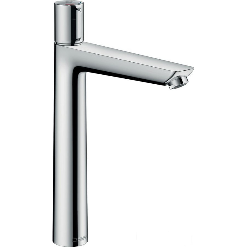 Bateria umywalkowa 240 do umywalek nablatowych z korkiem z cięgłem Chrom Talis Select E Hansgrohe (71752000)