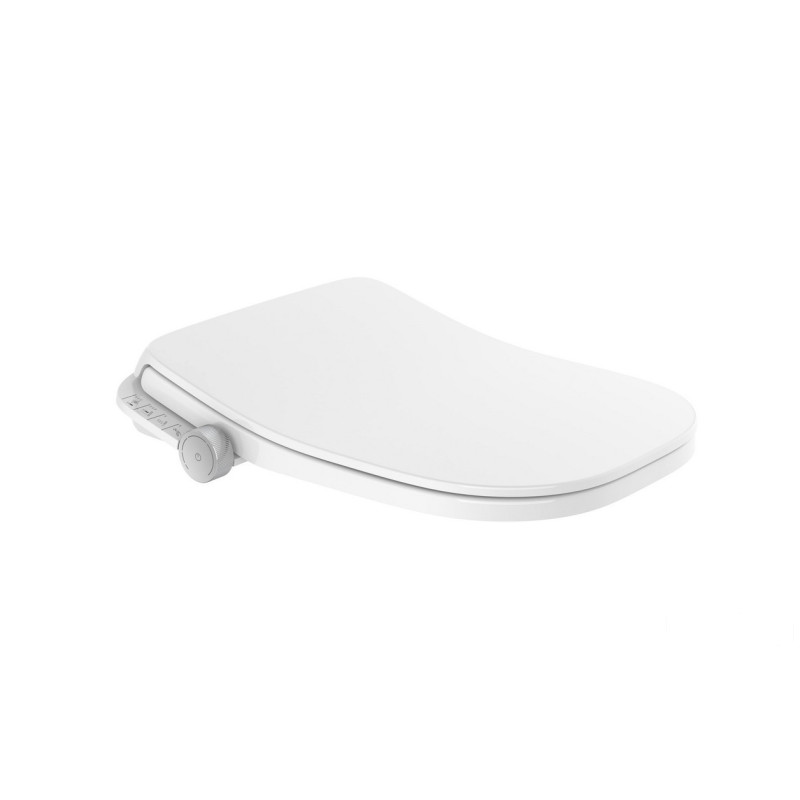 Deska myjąca z funkcją bidetu, przyłącza boczne M4 Square MULTICLEAN® Roca (A804054021)