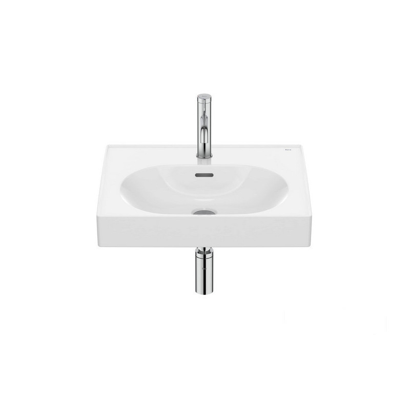 Umywalka ścienna/meblowa 55x46 Fineceramic® biała Meridian Roca (A327741000)