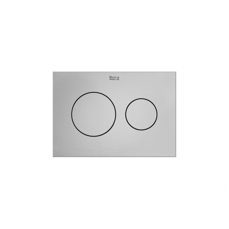 PS3 - przycisk podwójny PVD Brushed Inox DUPLO S Roca (A890223304)