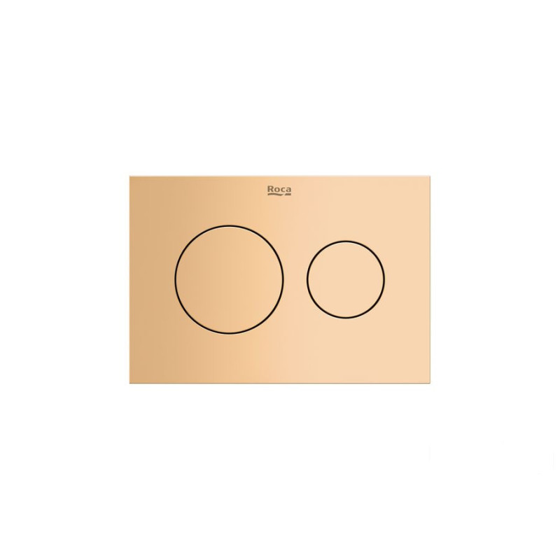PS3 - przycisk podwójny PVD Rose Gold DUPLO S Roca (A8902233RG)