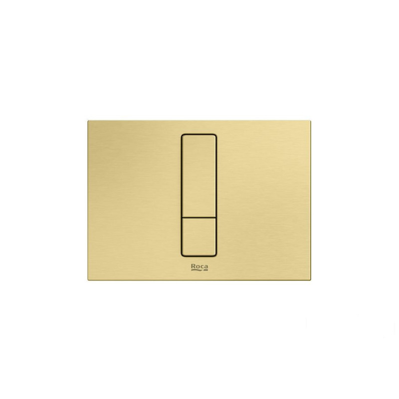 PS4 - przycisk podwójny PVD Brushed Gold DUPLO S Roca (A8902213VA)