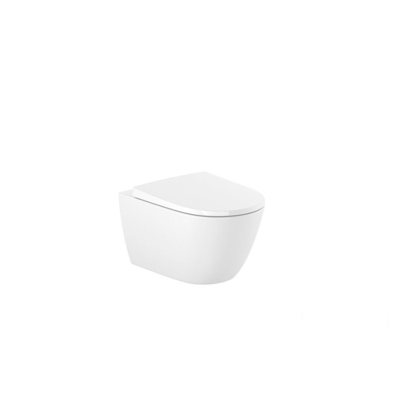 Miska WC podwieszana Vortex 53 cm Supraglaze® ONA Roca (A34668CS00)