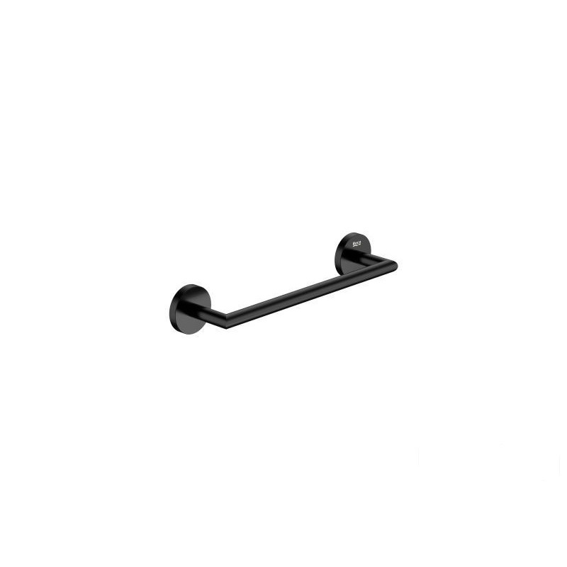 Wieszak na ręcznik ścienny 30 cm Hotels czarny mat Roca (A817576C40)