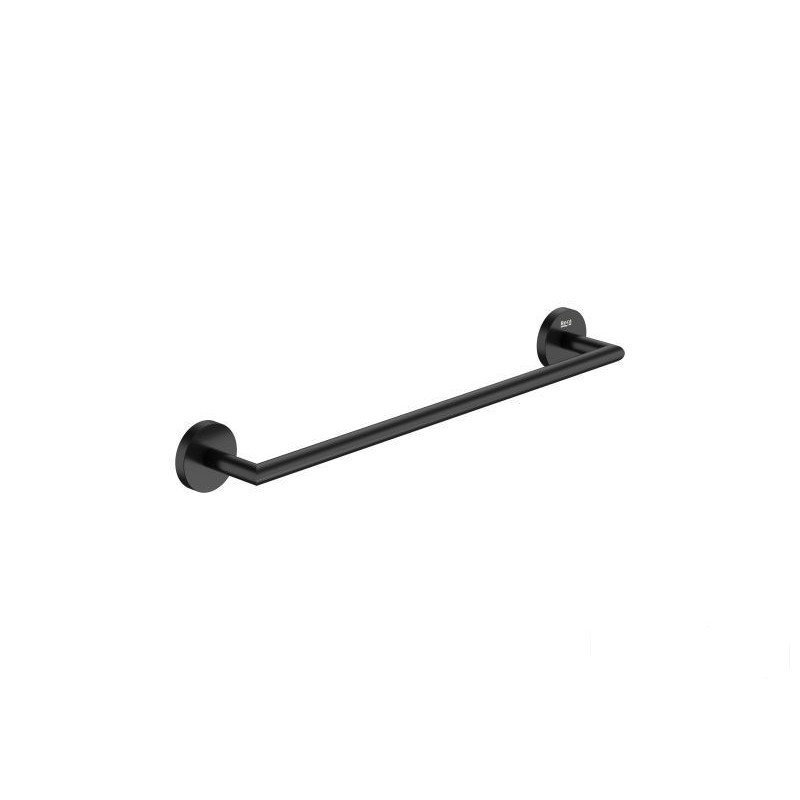 Wieszak na ręcznik ścienny 45 cm Hotels czarny chrom Roca (A817575C40)