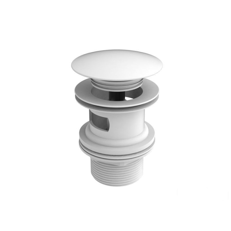 Korek uniwersalny click-clack biały Aqua Roca (A5054015B0)