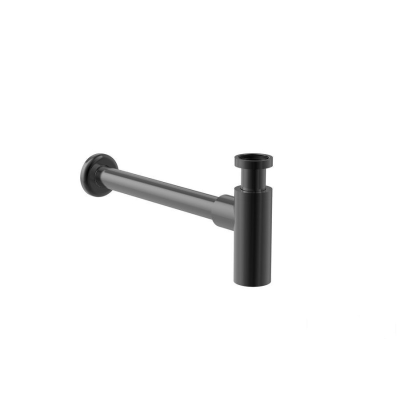 Półsyfon butelkowy 300 mm 1 1/4"x32 PVD Brushed Titanium Black Roca (A5064070NM)