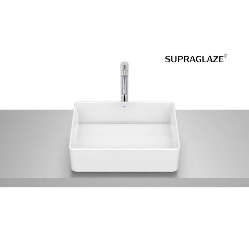Umywalka nablatowa 45x35 cm, Supraglaze® TURA Roca (A327691S00)