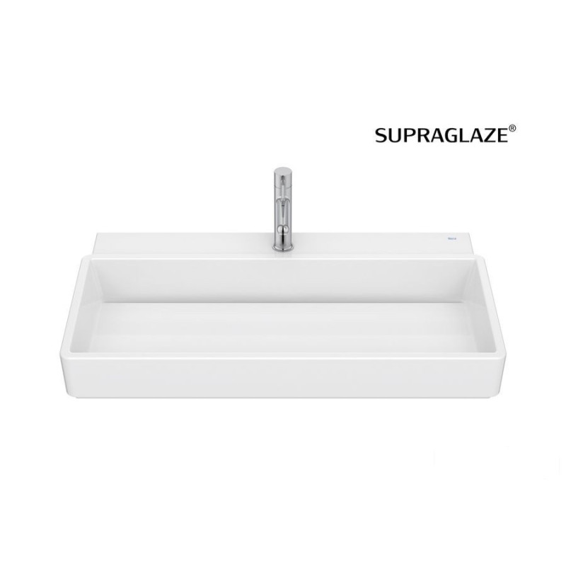 Umywalka ścienna / meblowa 80x43 cm, Supraglaze® TURA Roca (A327695S00)
