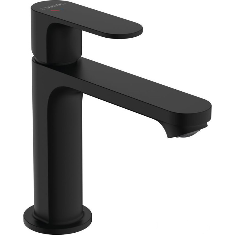 Bateria umywalkowa 110 CoolStart Czarny Matowy Rebris S Hansgrohe (72520670)