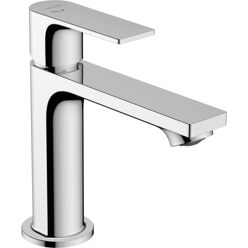 Bateria umywalkowa 110 CoolStart EcoSmart+ z korkiem z cięgłem Chrom Rebris E Hansgrohe (72589000)