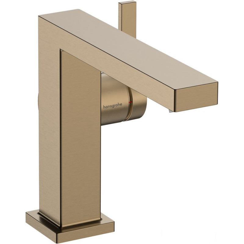 Bateria umywalkowa 110 Fine CoolStart z korkiem Push-Open Brąz Tecturis E Hansgrohe (73024140)