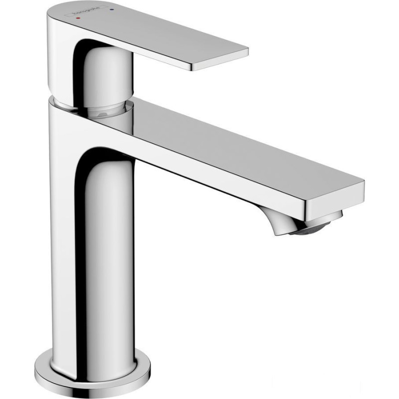 Bateria umywalkowa 110 z korkiem z cięgłem Chrom Rebris E Hansgrohe (72557000)