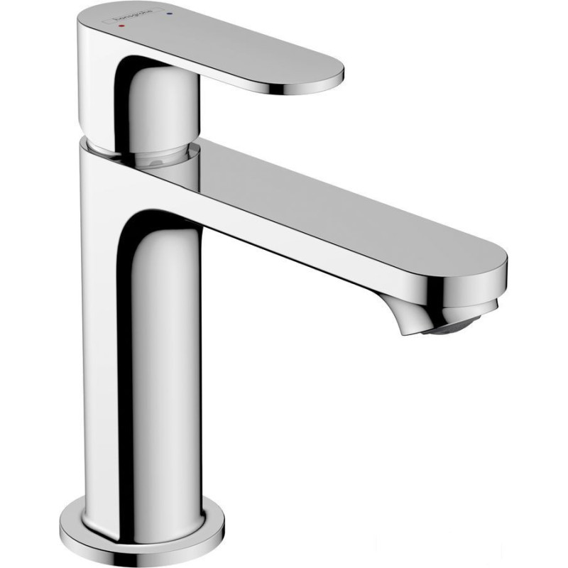 Bateria umywalkowa 110 z korkiem z cięgłem Chrom Rebris S Hansgrohe (72517000)