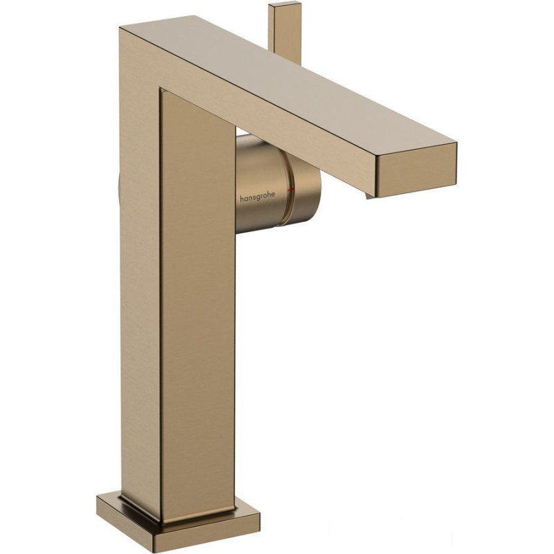 Bateria umywalkowa 150 Fine CoolStart z korkiem Push-Open Brąz Tecturis E Hansgrohe (73042140)