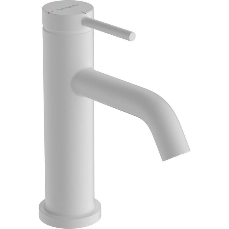 Bateria umywalkowa 80 CoolStart z korkiem z cięgłem Biały Mat Tecturis S Hansgrohe (73305700)