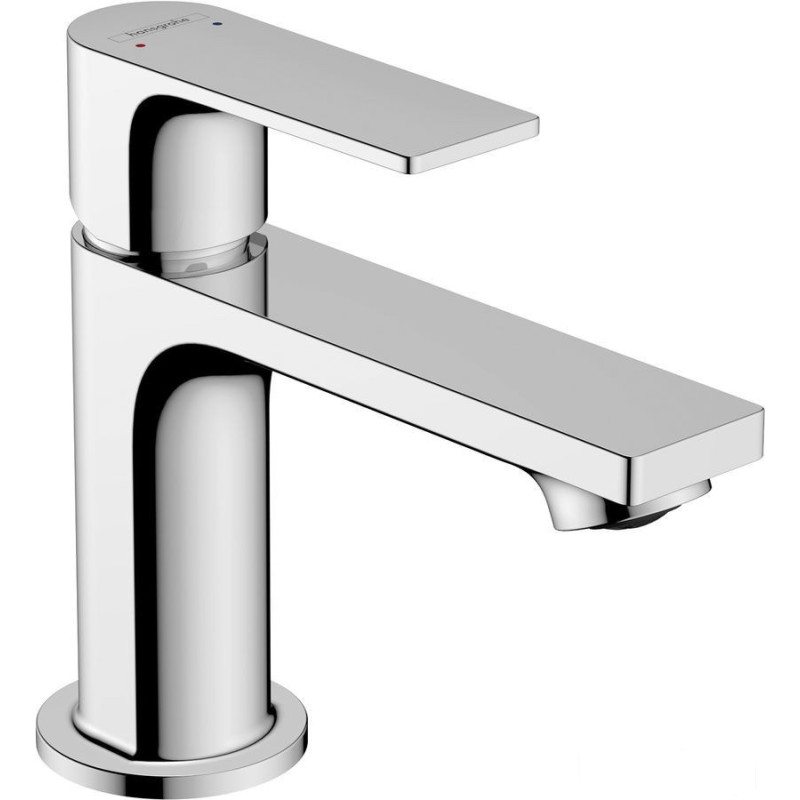 Bateria umywalkowa 80 z korkiem z cięgłem Chrom Rebris E Hansgrohe (72550000)