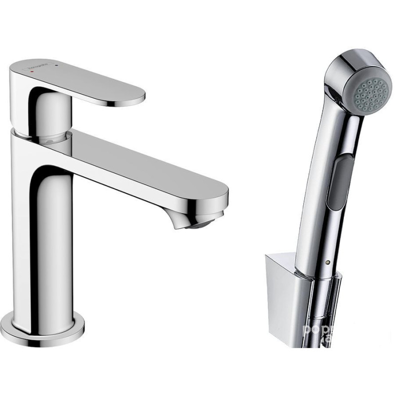 Bateria umywalkowa z bidetką chrom Rebris S Hansgrohe (72215000)