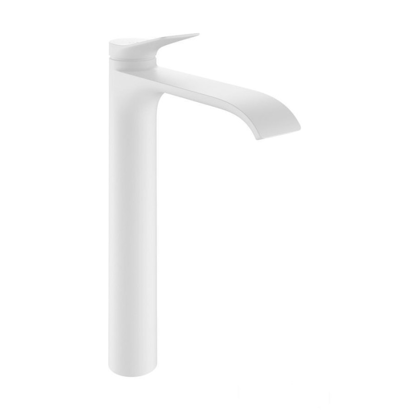 Bateria umywalkowa z kompletem odpływowym biały mat Vivenis Hansgrohe (75044700)