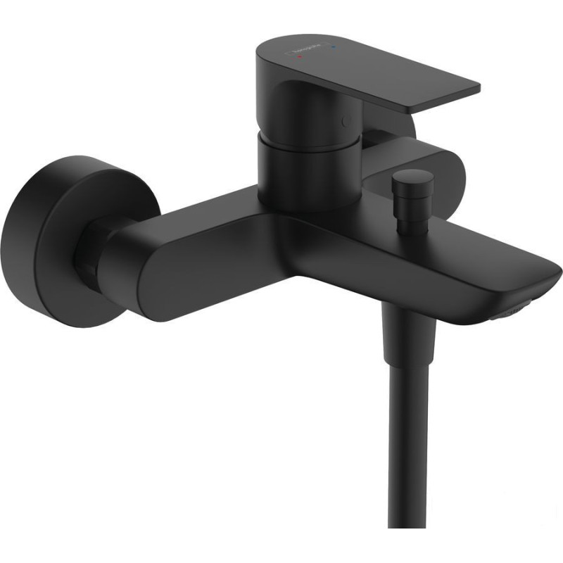 Bateria wannowa, natynkowa Czarny Matowy Rebris E Hansgrohe (72450670)
