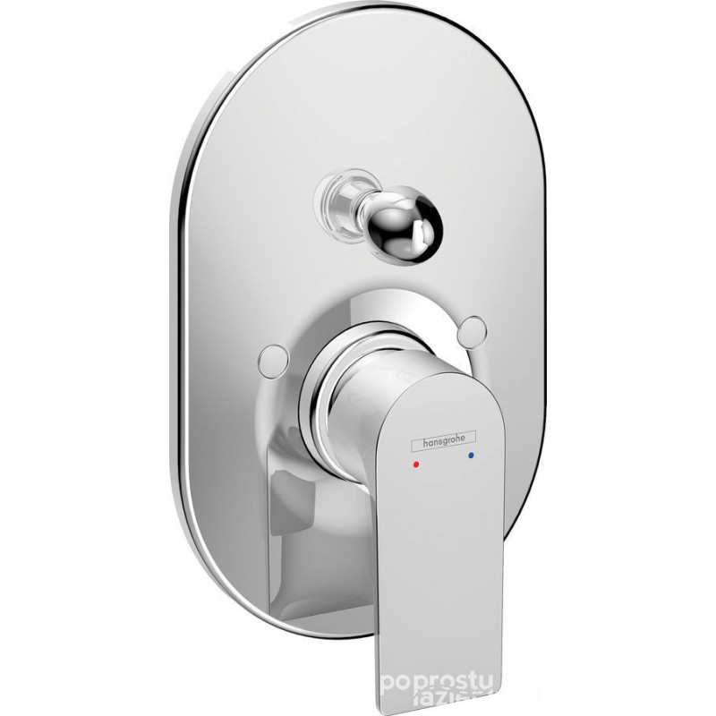 Bateria wannowa, podtynkowa Chrom Rebris E Hansgrohe (72459000)