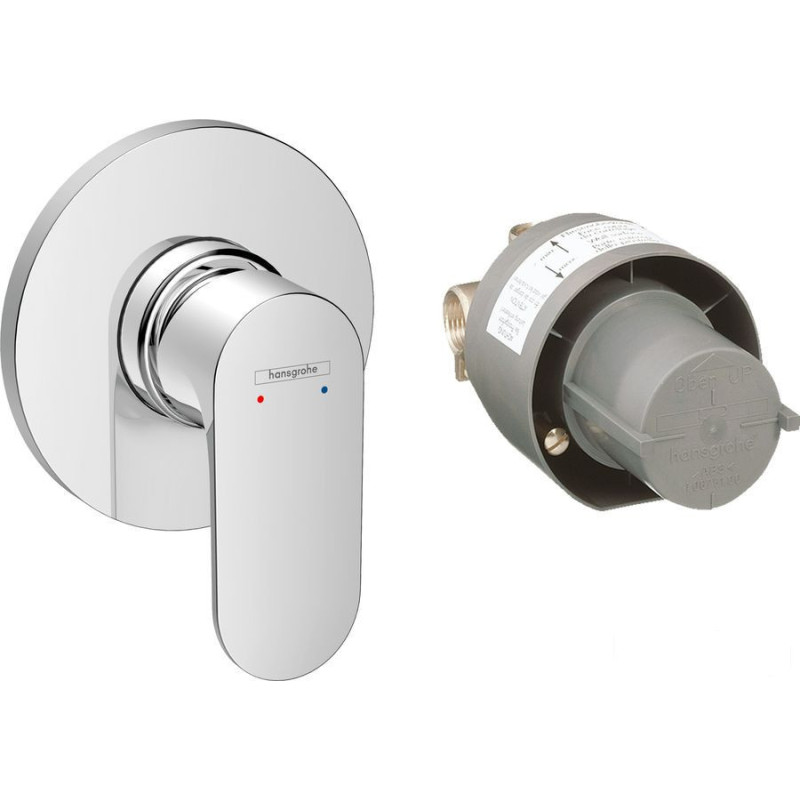Zestaw prysznicowy, podtynkowy Chrom Rebris S Hansgrohe (72648000)