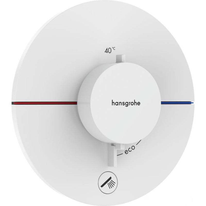 Bateria termostatyczna podtynkowa Biały mat ShowerSelect Comfort S Hansgrohe (15562700)
