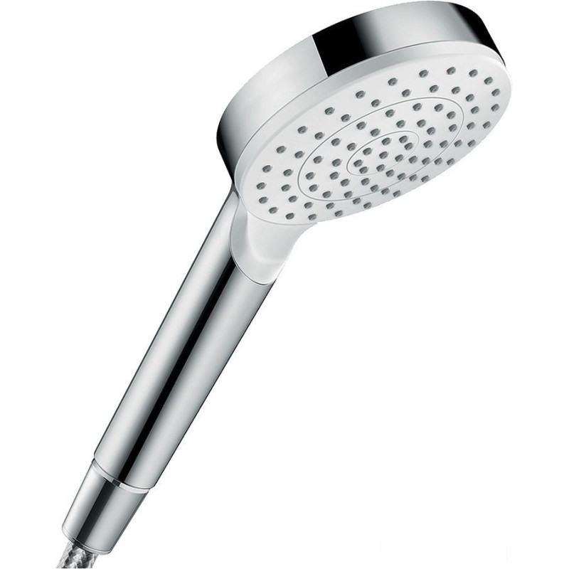 Główka prysznicowa 100 1jet EcoSmart+ Biały/Chrom Crometta Hansgrohe (26334400)