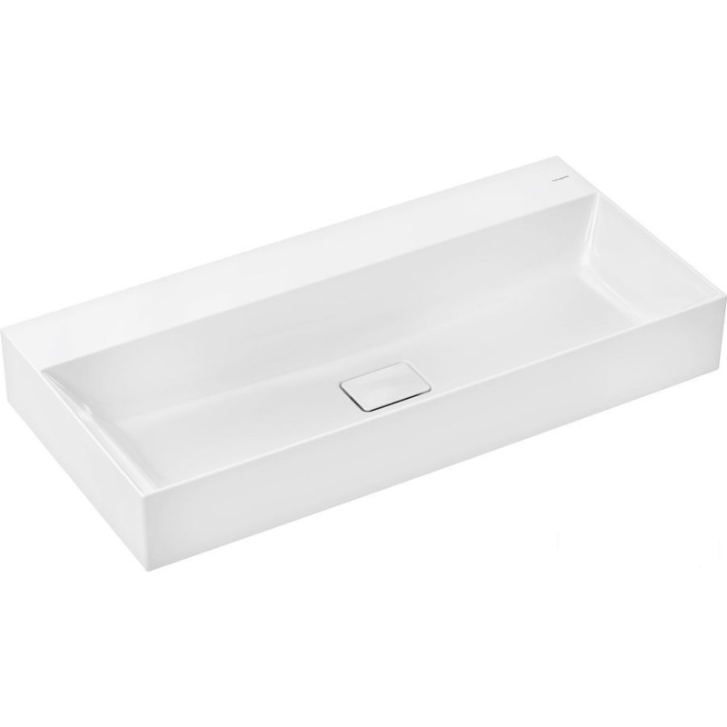 Umywalka wpuszczana 100x48 szlifowana bez otworu, bez przelewu Xevolos E Hansgrohe (61103450)