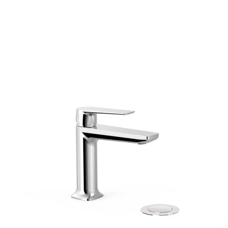 Bateria umywalkowa jednouchwytowa Tres Loft chrom z automatycznym spustem (22210401DA)