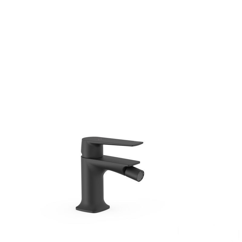 Tres Loft Bateria jednouchwytowa do bidetu czarny mat (22212001NM)
