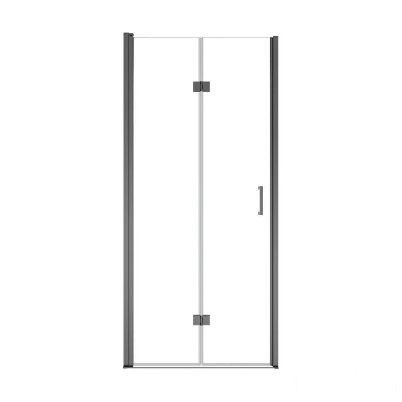 Drzwi prysznicowe 100x190 Exo-H Gun Metal Besco (EHGM100-190C)
