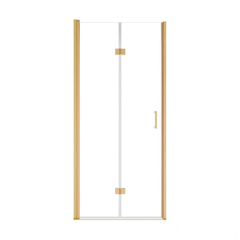 Drzwi prysznicowe 80x190 Exo-H Brushed Gold Besco (EHZS-80-190C)