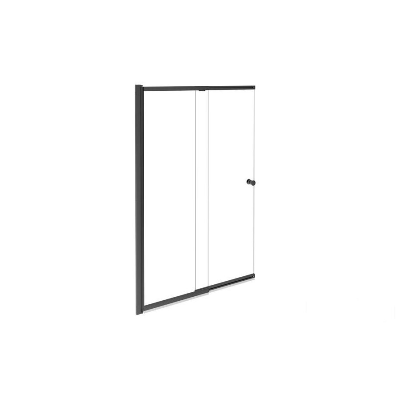 Parawan nawannowy 100x150 Easy Slide Gun Metal Besco (PESGM-2S)