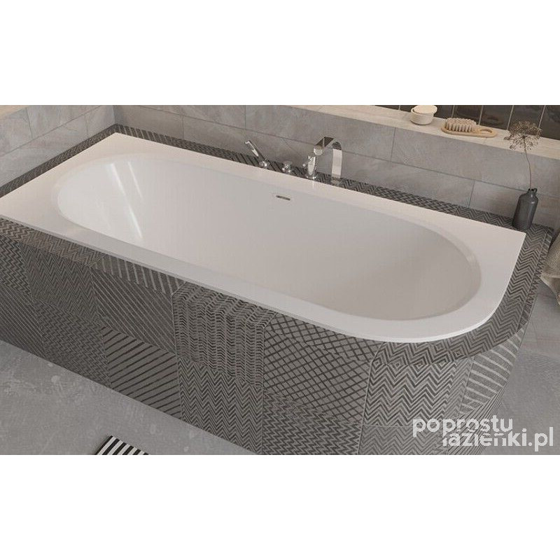 Wanna asymetryczna 150x75 L Avita Slim+ Besco (WAV-150-LPC)