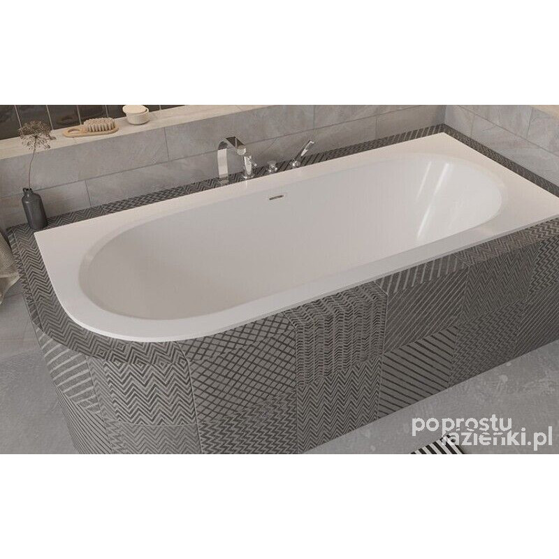Wanna asymetryczna 150x75 P Avita Slim+ Besco (WAV-150-PPC)
