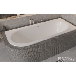 Wanna asymetryczna 160x75 P...
