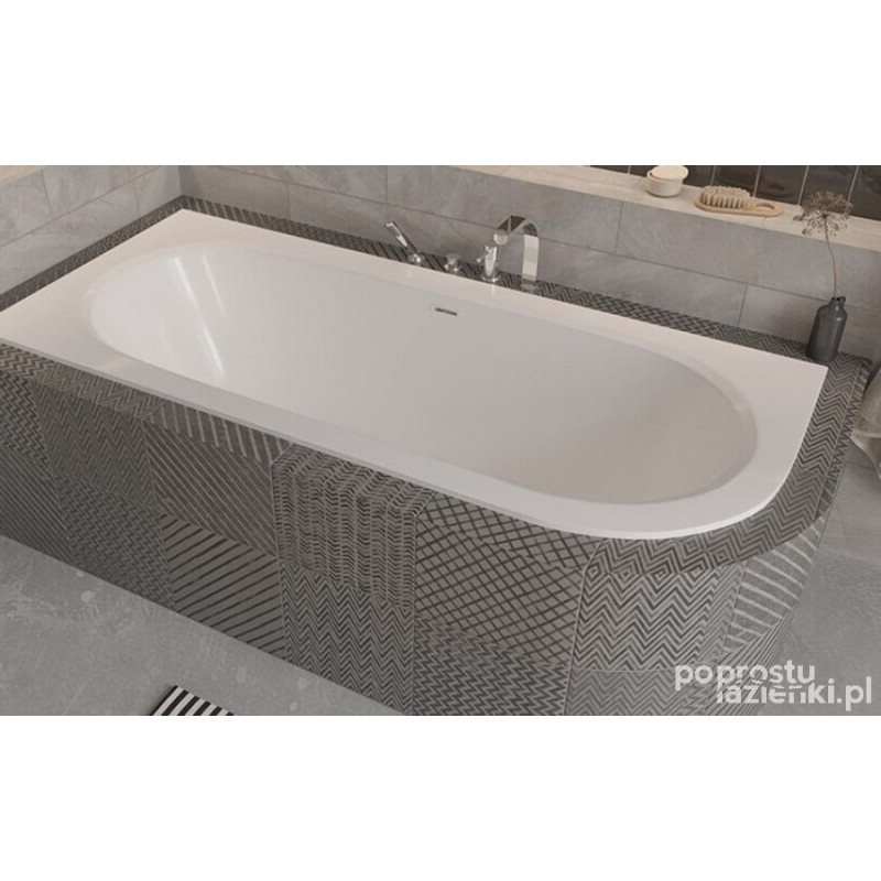 Wanna asymetryczna 170x75 L Avita Slim+ Besco (WAV-170-LPB)