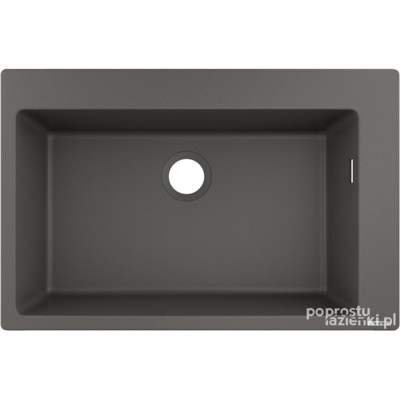 0-F660 Zlewozmywak nablatowy 660 S51 kamienna szarość Hansgrohe (43313290)