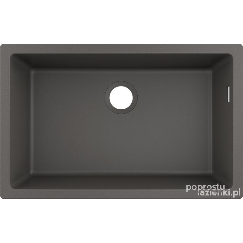 0-U660 Zlewozmywak podblatowy 660 S51 kamienna szarość Hansgrohe (43432290)
