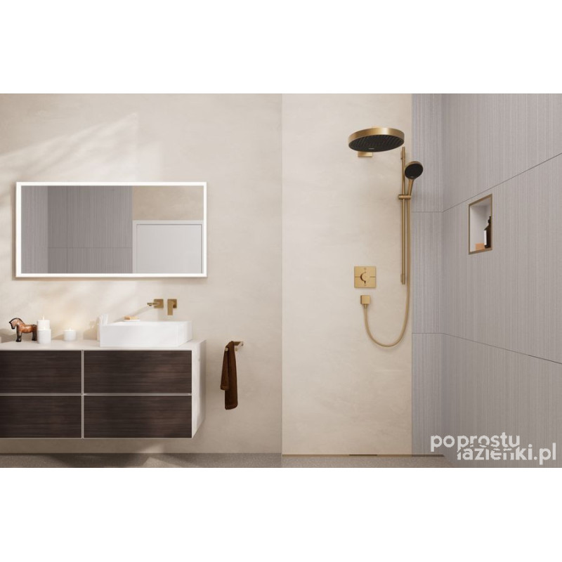 Akcesorium natryskowe 360 Rainfinity brąz szczotkowany Hansgrohe (26231140)