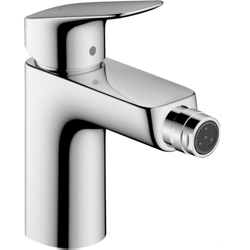 Bateria bidetowa 100 z korkiem z cięgłem Chrom Logis Hansgrohe (71200000)