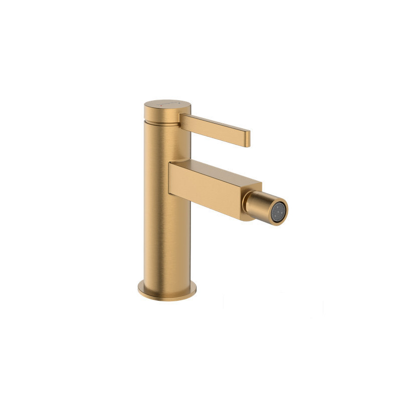 Bateria bidetowa z korkiem Push-Open brąz szczotkowany Finoris Hansgrohe (76200140)