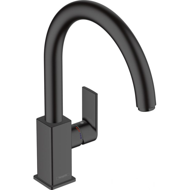 Bateria kuchenna 210 Vernis Shape czarny mat Hansgrohe (71871670)