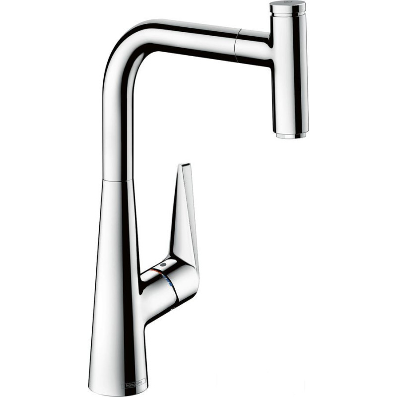 Bateria kuchenna 300 Select z wyciąganą wylewką 1jet Talis S chrom Hansgrohe (72821000)