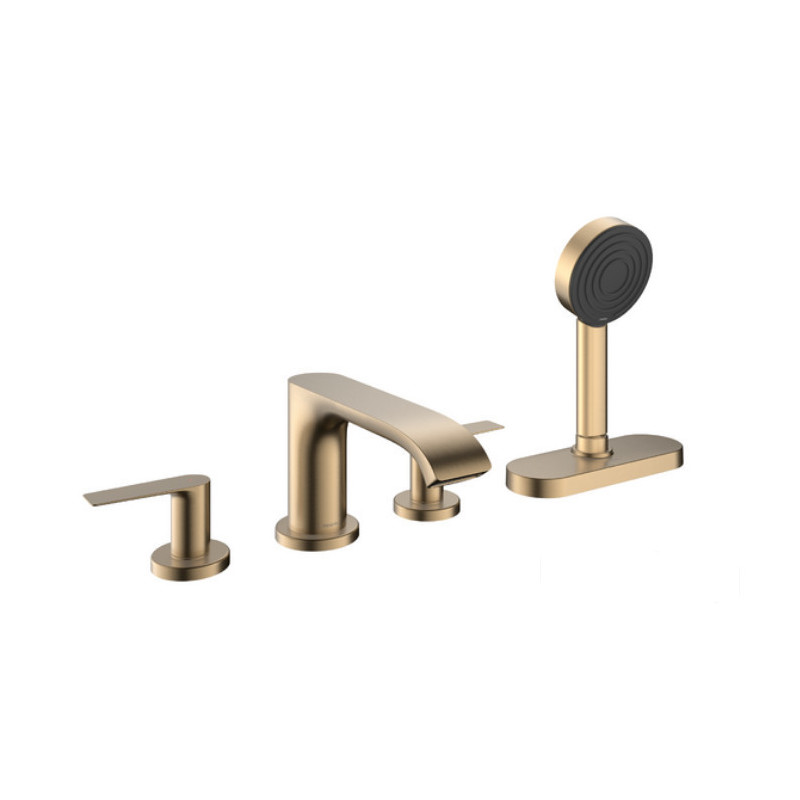 Bateria nawannowa 4-otworowa sBox Brąz Szczotkowany Vivenis Hansgrohe (75444140)