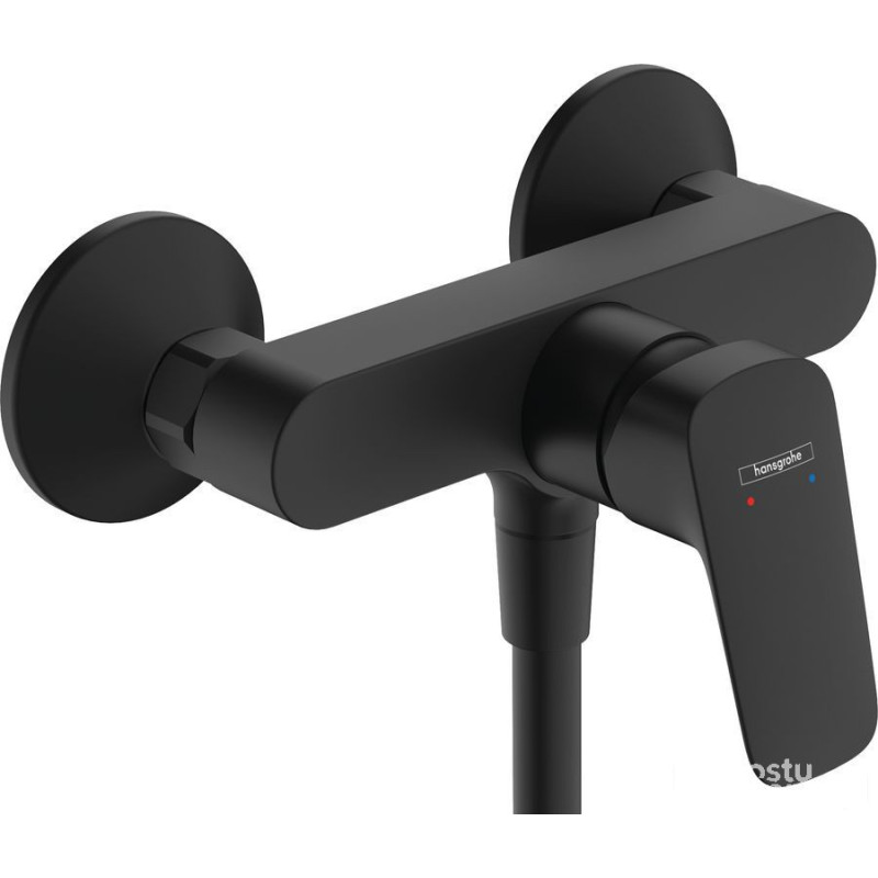 Bateria prysznicowa natynkowa Czarny Matowy Logis Hansgrohe (71600670)