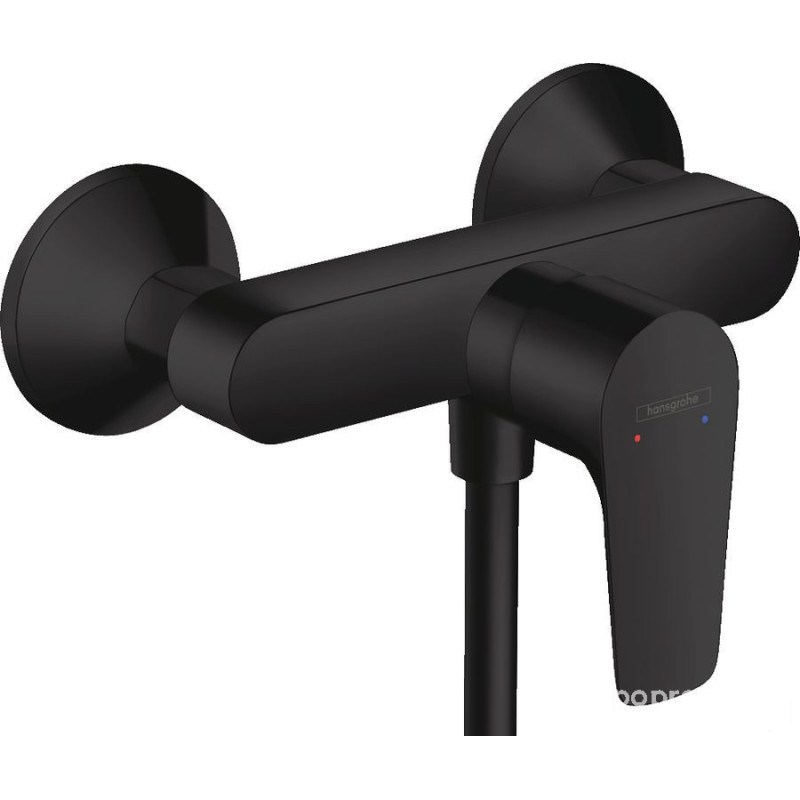 Bateria prysznicowa Talis E czarny mat Hansgrohe (71760670)