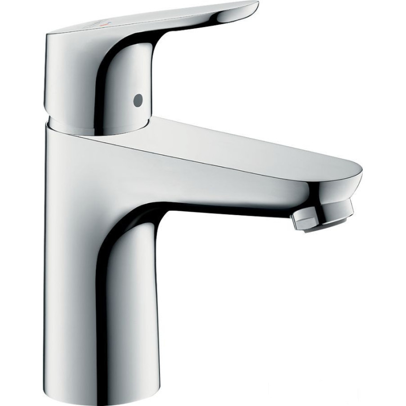Bateria umywalkowa 100 CoolStart z korkiem Focus chrom Hansgrohe (31621000)
