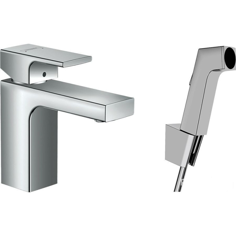 Bateria umywalkowa 100 Vernis Shape chrom Hansgrohe (71216000)